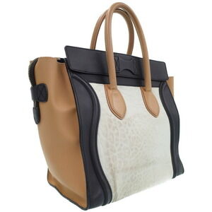 Celine Shoulder Tote Bag Shoppper Luggage